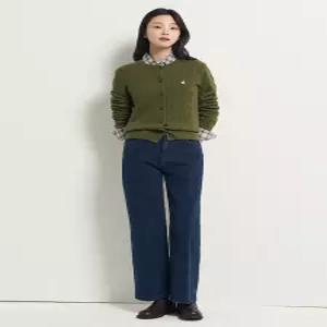 [빈폴레이디스]롱 스트레이트 데님 네이비 (BF5X21C80R)