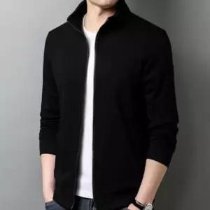 남성 간절기 스 남자자켓 재킷 집업 봄자켓 무지 트레이닝 자켓 하이넥