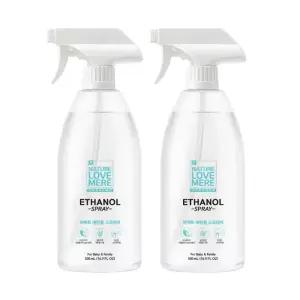 네이쳐러브메레 퍼펙트 에탄올 스프레이 500ml 2개