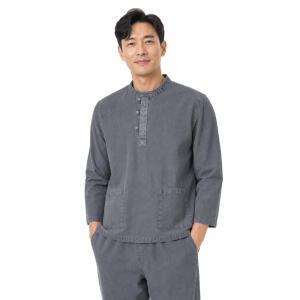 파파브로 남성 자연염색 벌룬핏 데일리 상하의 한복세트 SS-HBA-M1
