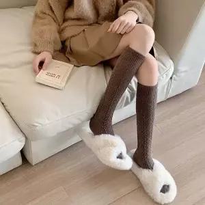 [옷자락]옷자락 미니멀 아클로 다이아 니삭스 장목 긴양말 미니멀