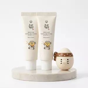 [화잘먹/쌀알춘식이스트레스볼] 조선미녀 맑은쌀 선크림 50ml 2입 기획