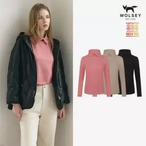 울시 26FW 여성 듀스텍스 카라 티셔츠 3종
