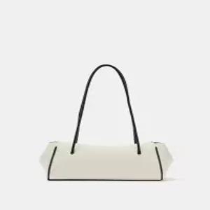 ZARA 롱 숄더백 - 화이트 6821/710/850 6821/710 132347 JC