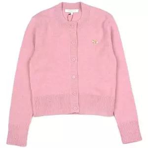 26FW 메종키츠네 여성 베이비폭스 핏티드 가디건 미스트핑크 PW00506KT1006 P623
