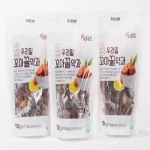 우리밀 아이간식 꼬마꿀약과 작은과자 세트 150g 7봉