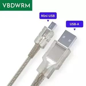 미니 USB 케이블 짧은 B 5 핀 데이터 충전기 MP3 플레이어 디지털 카메라 2.0