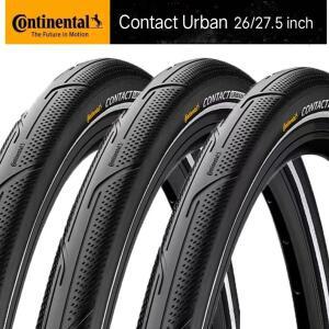 Continental Contact Urban 26/27.5/29인치 비접이식 자전거 타이어 와이어 26x1.75/2.0/2.2 반사 스트립이