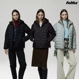 [펠틱스]26FW 여성 오리털 경량 점퍼 (F611W)