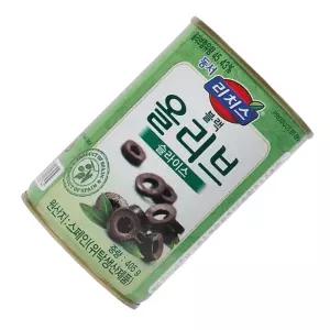 리치스 절임반찬 매일먹는 가정식 맛있는 간편 절임류 블랙 올리브 슬라이스 405g 1개