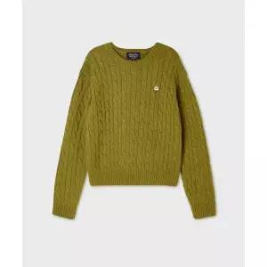 후아유 Steve Cable R-neck Pullover / WHKAG4921F