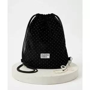 MASMARULEZ Gym sack string bag _Twilight black