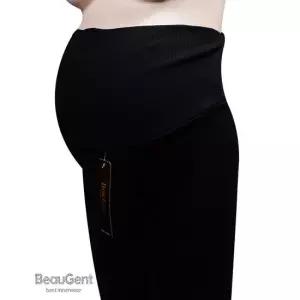 프린토리 임부 밍크 융 골지 복대 레깅스 SW2111-0180