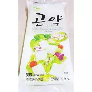 [RGM3938R]대신 묵곤약 500g X20 실곤약 곤약소바 알곤