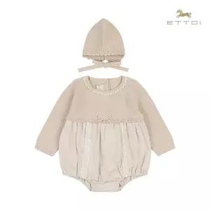 에뜨와 ETTOI 마리니트바디수트SET 07S527981/임신,출산,축하선물,가을 07S527981-BON 505242