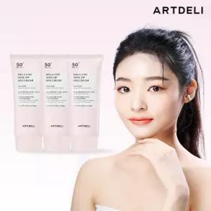 아트델리 본사 멜라 컷 톤업 선크림 2+1(SPF50+/PA++++,기미바로컷선크림/기미컷선크림) 1032258