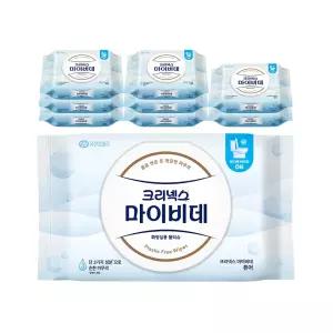 크리넥스 마이비데 퓨어 캡 50매X12팩