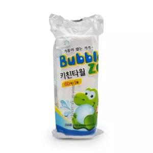 [11개 세트] 버블제로 롤키친타올 1p 60매 주방 키친타월