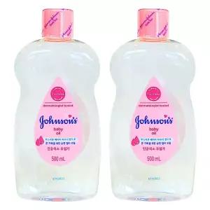 존슨즈 베이비 레귤러 오일 500ml X 2개 아기 아가 목욕 배드타임 출산준비 용품