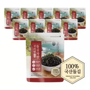 권서방 돌김자반 40g x 10봉 100 국내산 원초