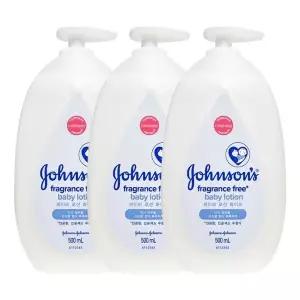 존슨즈 베이비 로션 화이트 500mL X 3개