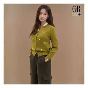 [조르쥬 레쉬] 26FW 플라워 자수 가디건 3종