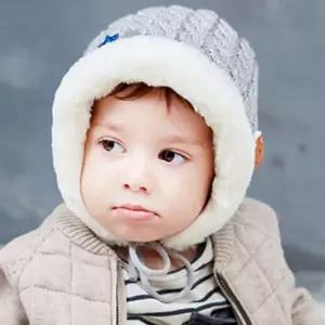 모모프렌즈 아기 보넷 꽈배기 방한 모자 유아 보넷