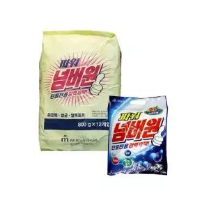 업소 대용량세탁비누 업소용 가루비누 넘버원12포 477630