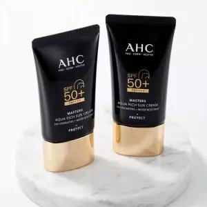 AHC 마스터즈 아쿠아리치 선크림 50ml 1+1 기획