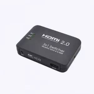 [알티피아]Coms HDMI 선택기 3대1 4K 리모콘 공유기 영상분배기