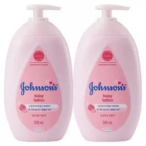 존슨즈 베이비 로션 핑크 500ml X 2개