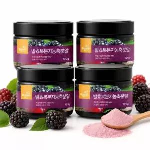 발효복분자농축분말 120g x 4개 고창복분자분말
