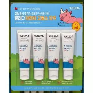 벨레다 어린이 고불소 치약 60g x 4개