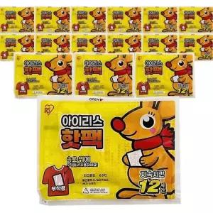 [아이리스] 아이리스 의류 붙이는 핫팩 40g x 60개