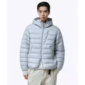 MUSINSA STANDARD [시티 레저] 후디드 라이트 다운 재킷 [클라우디 블루]