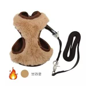 [가격인하]GM 무스탕 겨울 하네스(브라운)