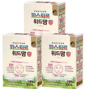 파스퇴르 위드맘 제왕100일 스틱분유 14g 10봉 x3팩 간식 과자파티 초등학교 수분 탄산 음료수