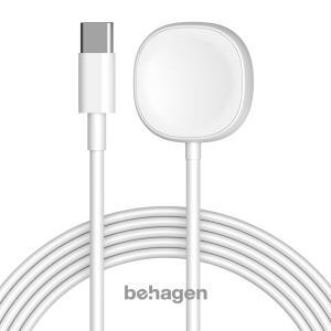 비하겐 LINK 애플워치 마그네틱 충전케이블 충전기 USB-C 입력