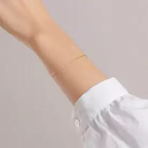 [로이드]1층 동아수성 여리여리 플레인스네이크 14k 팔찌 (3.0mm) LWB23033G