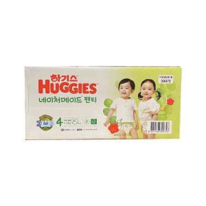 HUGGIES 하기스 네이처메이드 팬티형 4단계 80개입(공용) 코스트코