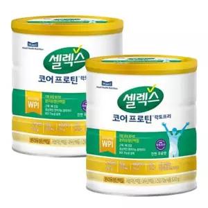 셀렉스 프로틴 락토프리 분리유청 단백질 570g x 2캔 헬스 보충제