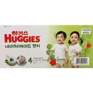 하기스 네이처메이드 팬티형 4단계 80개