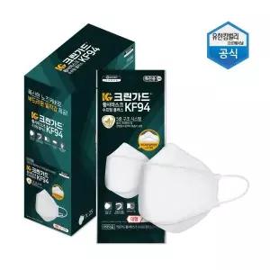 끈조절 KF94 황사 마스크 대형 25매 5중필터