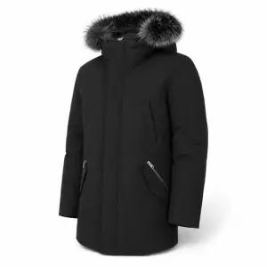 맥케이지 23FW 남성 에드워드 X 폭스퍼 패딩 자켓 블랙) EDWARD X C0017 Black-Silver