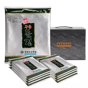 현대수산맛김 보령 대천김 돌김 15봉