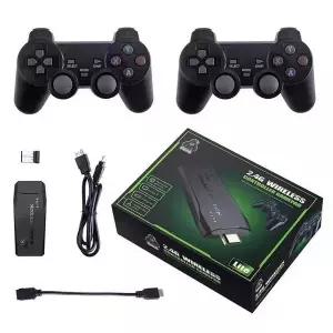 SorJar 레트로게임기 미니게임기 HDMI 연결TV 20000종 고전게임 무선 컨트롤러 게임패드 한국어 지원