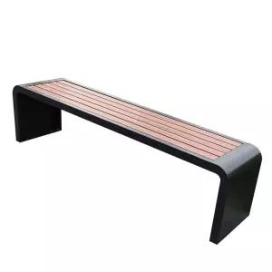 야외 테라스 공원 스테인리스 버스정류장 벤치 의자 60CM 카페