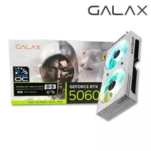 갤럭시 GALAX 지포스 RTX 5060 EX WHITE OC D7 8GB 그래픽카드 VGA