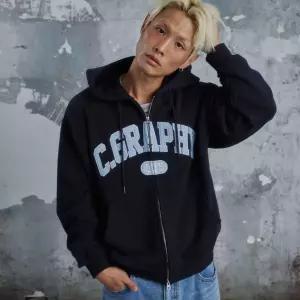 {백화점 정품} 코드그라피 남여공용) C.GRAPHY 아치 로고 후드 집업 CBFUF0213
