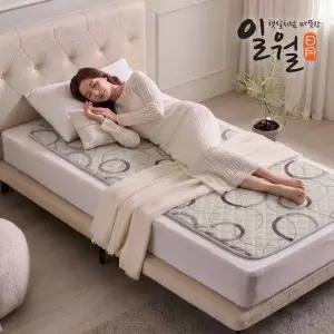 [일월] 동그라미 초절전형 워셔블 카본 탄소 전기매트 / 카본매트 싱글